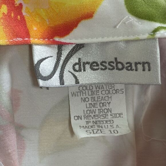 Dress Barn Floral Print Skirt size 10 - Picture 9 of 12